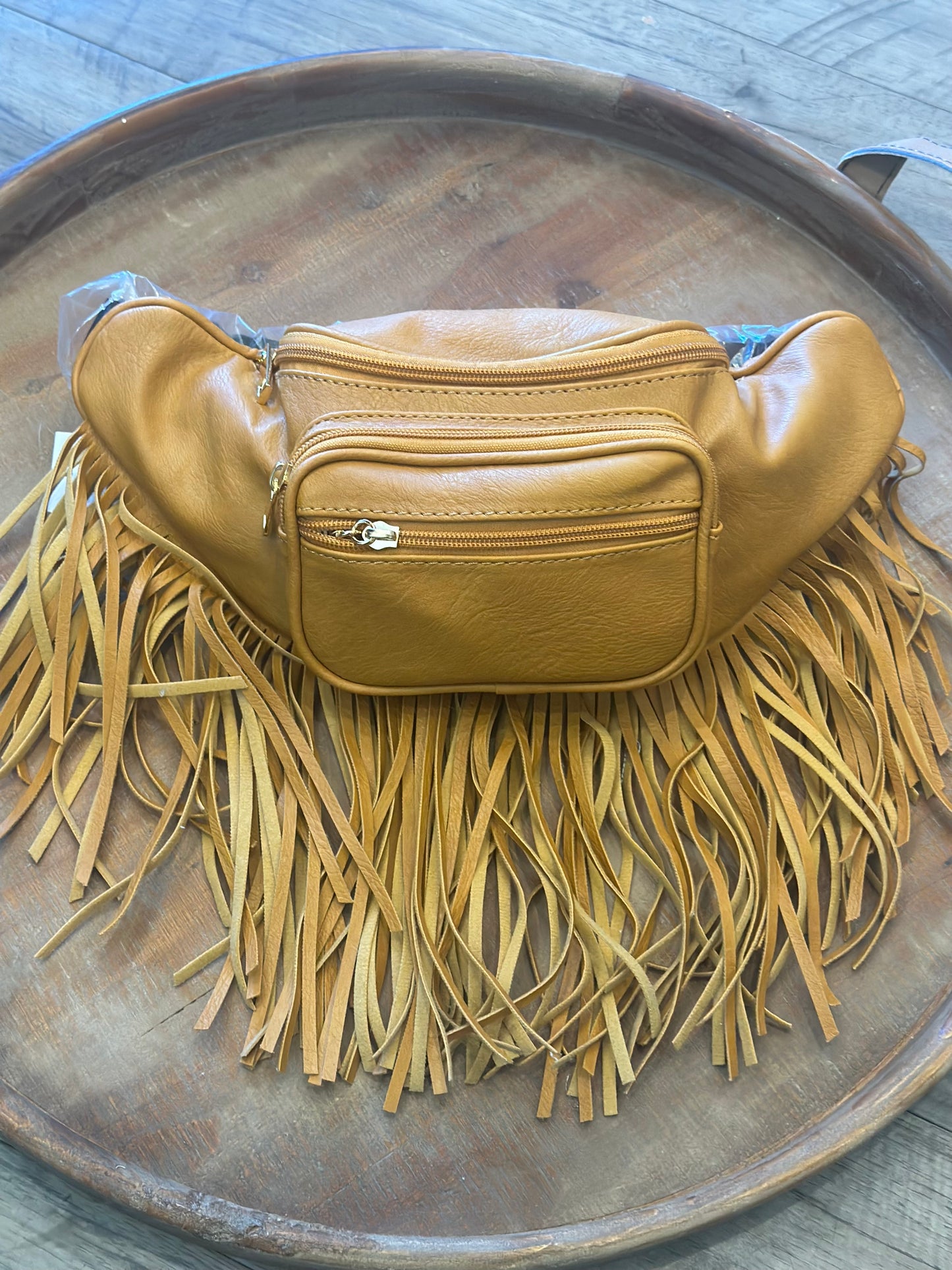 Fringe Tassel Sling Bag