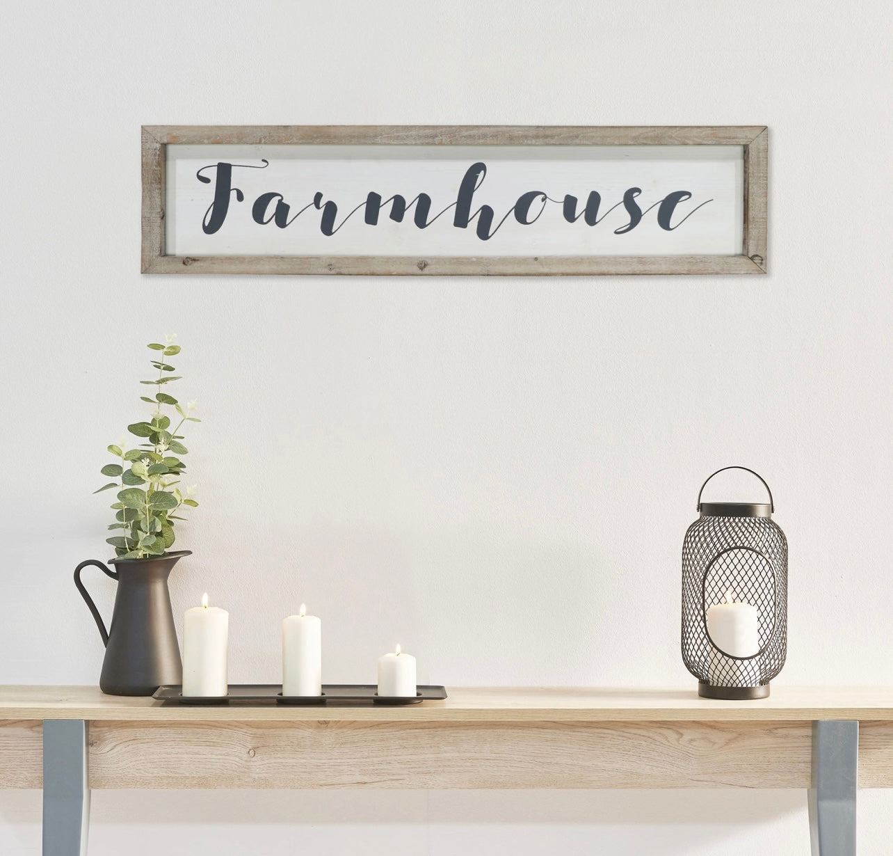 Farmhouse Wood Sign