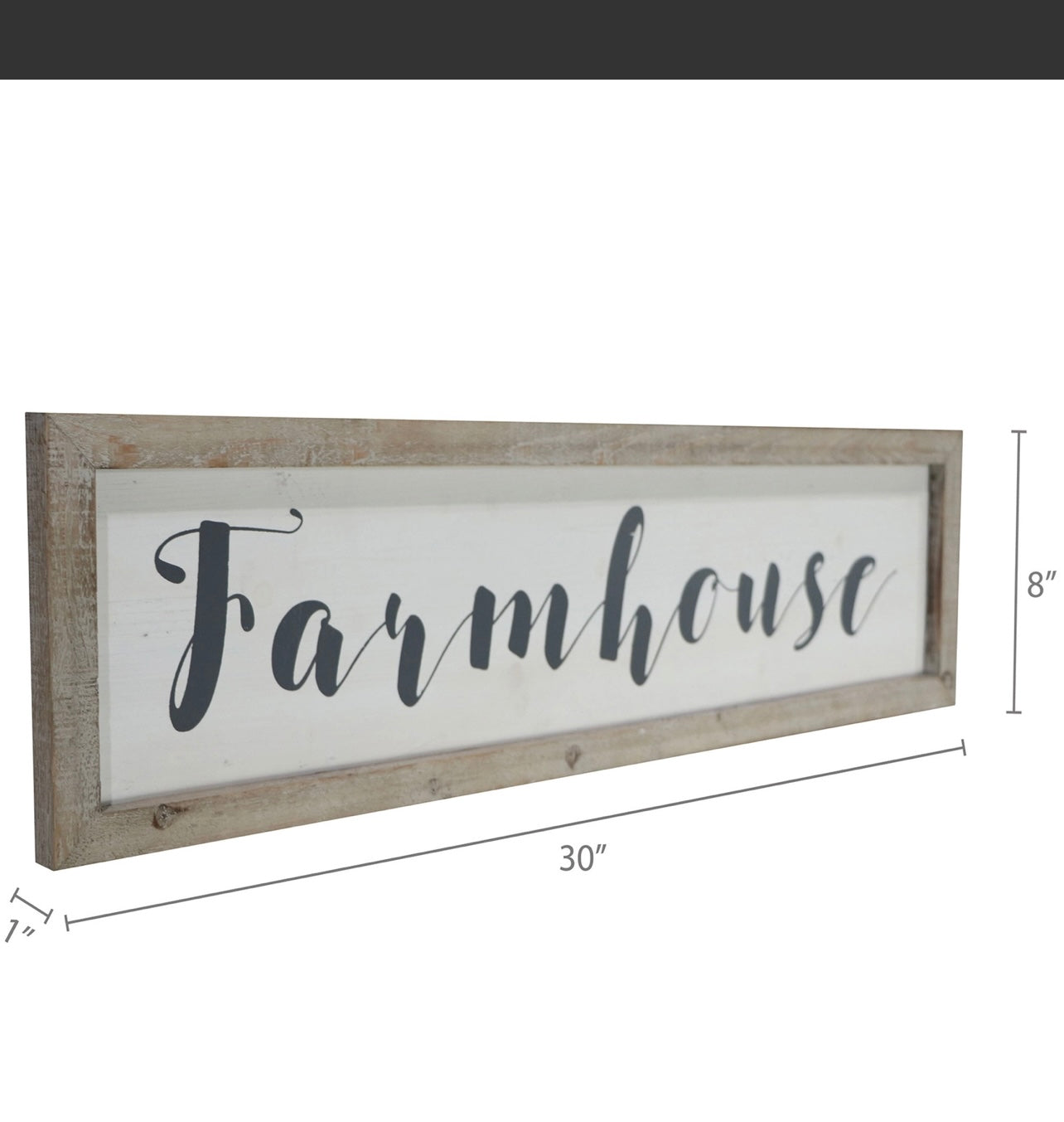 Farmhouse Wood Sign