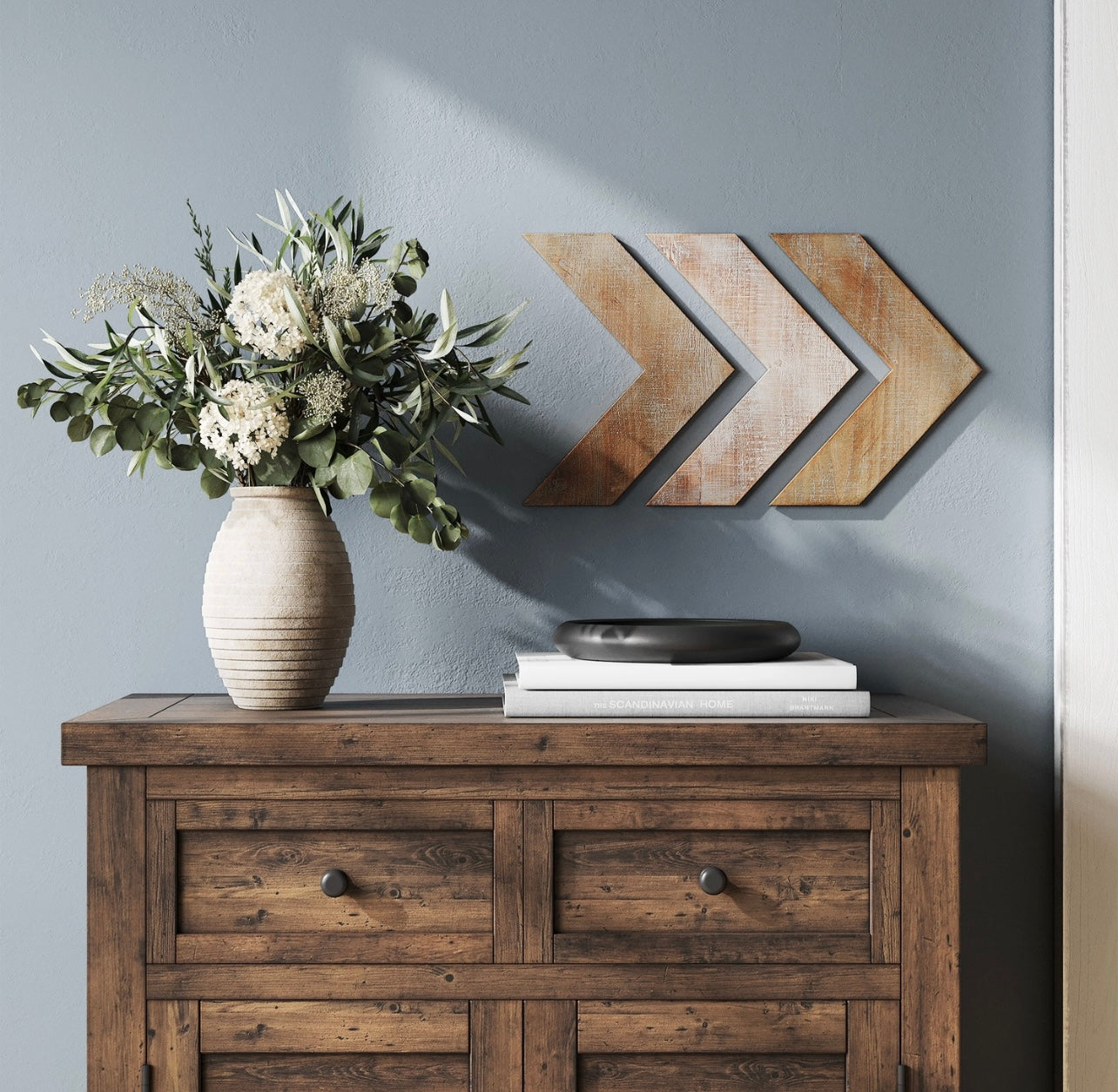 Wood Arrow Wall Decor