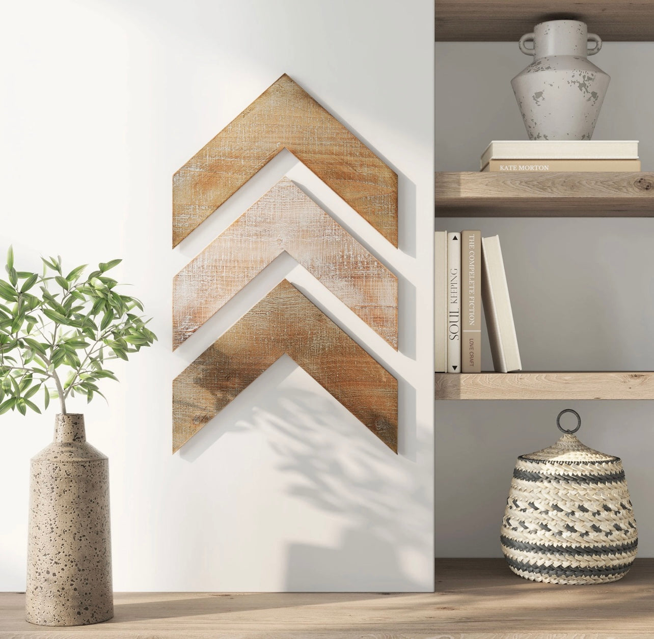 Wood Arrow Wall Decor