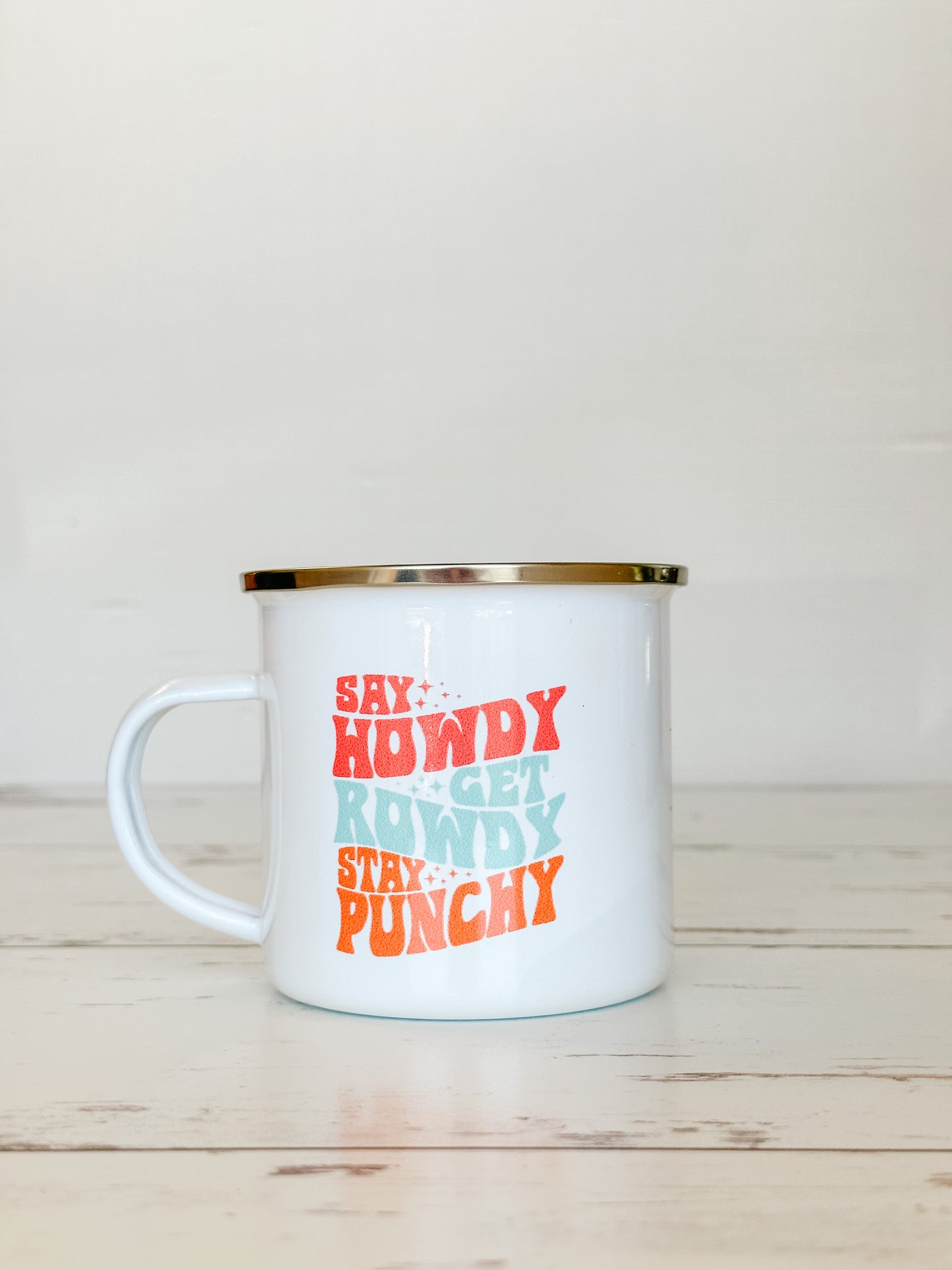 Howdy Rowdy Punchy Campfire Mug