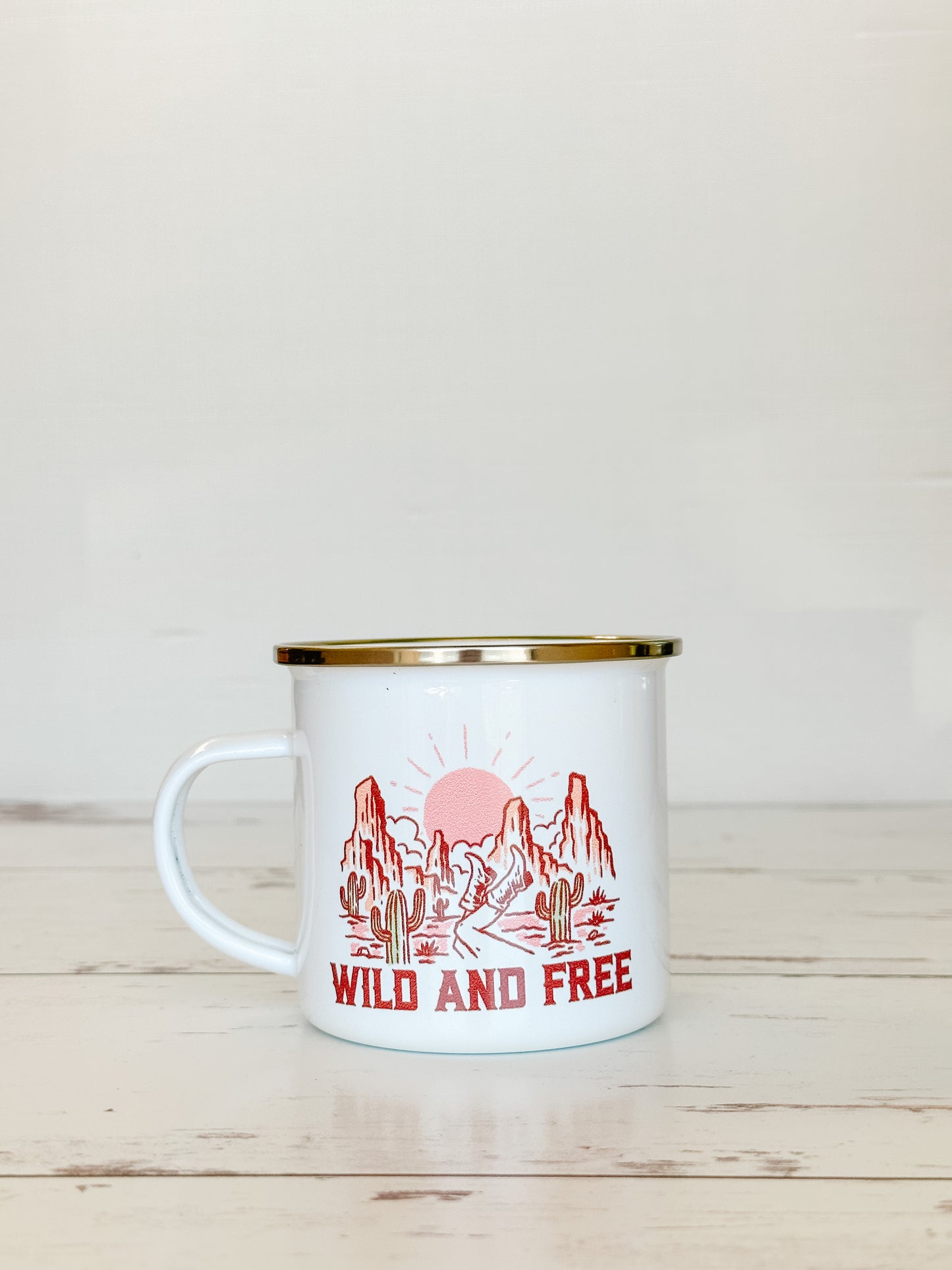 Wild and Free Campfire Mug