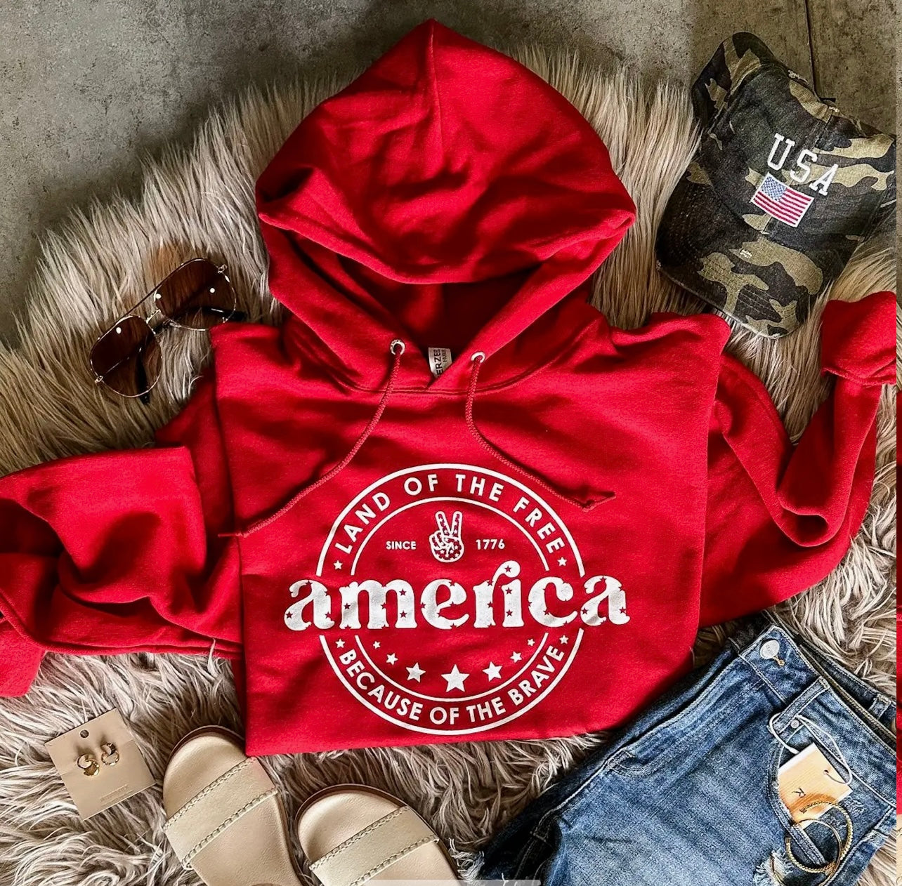 Land of the Free Hoodie